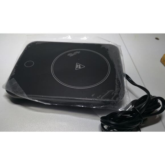 Coffee Cup Warmer with safety switch. Tested. Works. Black. - Picture 1 of 6